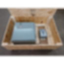 CC Series chuck control main enclosure and remote control in box ready to ship