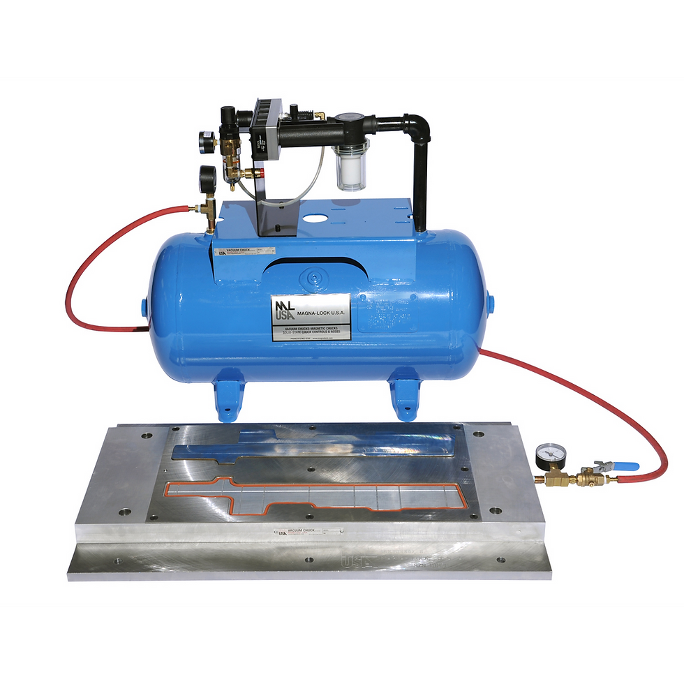 VacMaster III Vacuum System with MAV series vacuum chuck attached