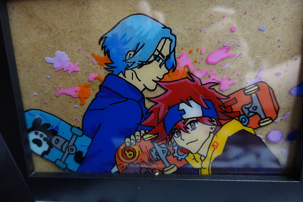 Thumbnail: Langa & Reki | Sk8 | Anime Painting