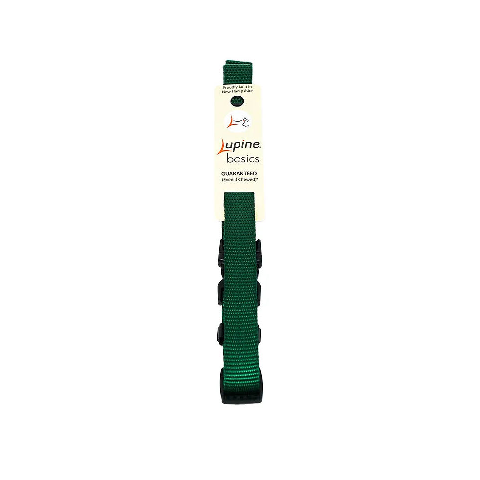 Thumbnail: Lupine Pet E-collar Adjustable Nylon Replacement Strap 3/4 inch