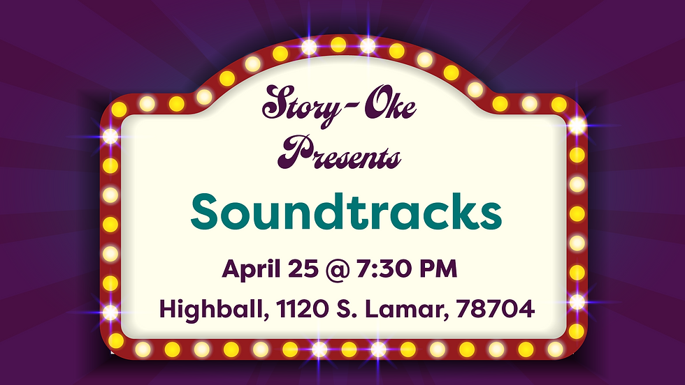 Story-Oke April: Soundtracks