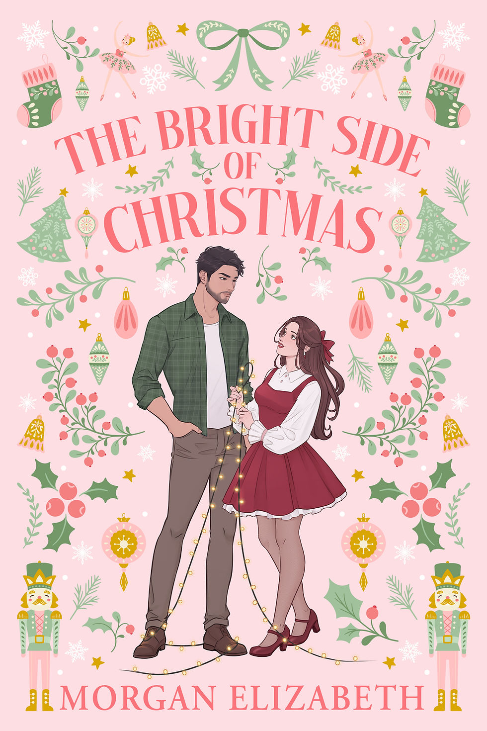 Book Cover for The Bright Side of Christmas by Morgan Elizabeth