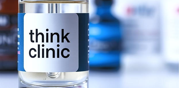 professional photo of clear eyedrop bott