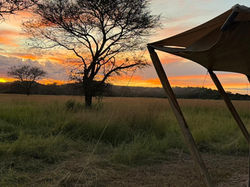 Sunset at camp