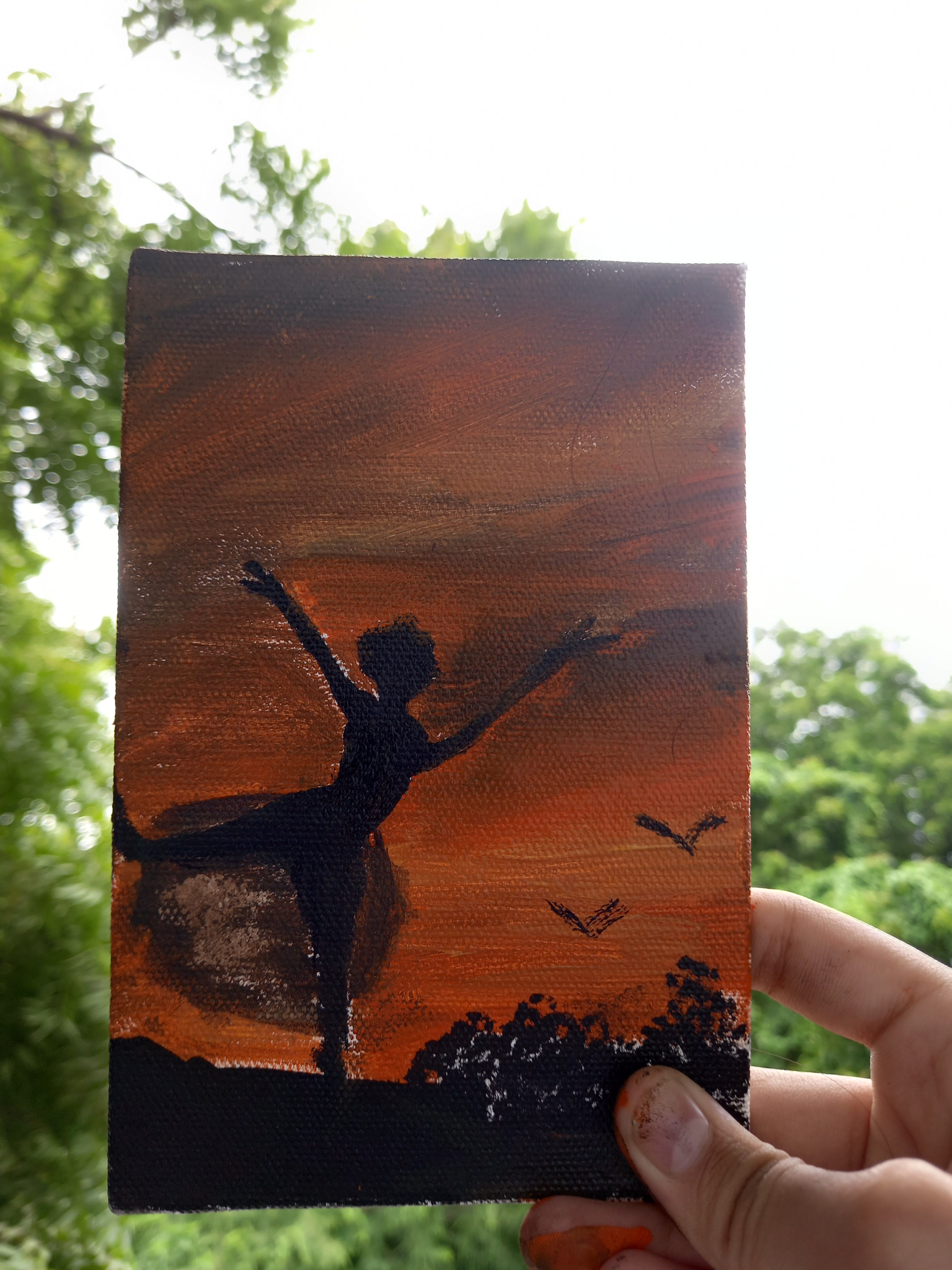 Dancer painting