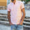 Thumbnail: Men Casual Solid Color Short-sleeve Shirt