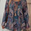 Thumbnail: PLUS Range Paisley Peplum Longsleeve Blouse