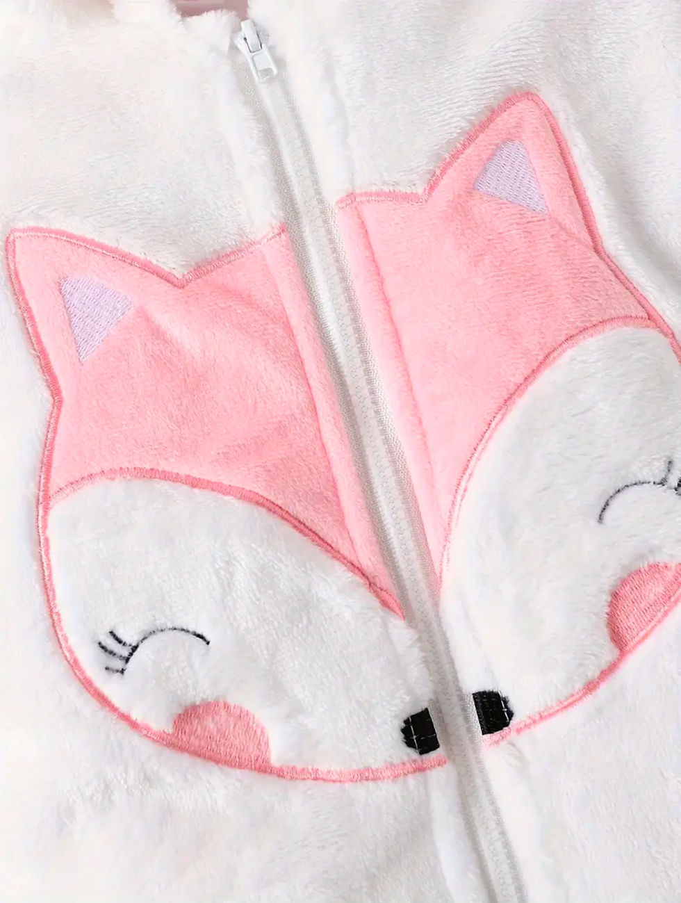 Thumbnail: White Fox Long Sleeve Onesie