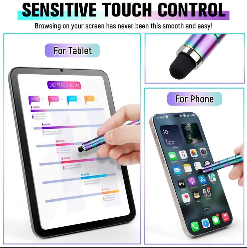 Thumbnail: 0.5mm Magnetic Fidget Black Pen