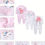 Thumbnail: 3 Pack 100% Cotton Romper Set
