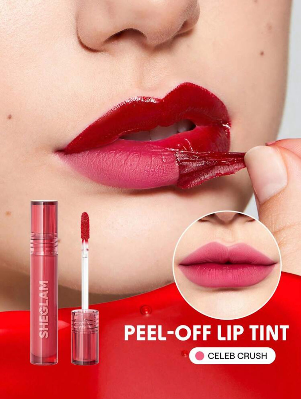 Thumbnail: SHEGLAM Peel Off Lip Tint 