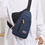 Thumbnail: Blue Crossbody Sling Bag