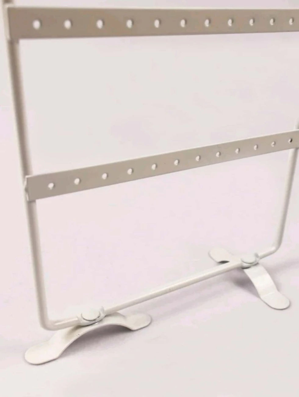 Thumbnail: White Iron Earring Holder/Organiser