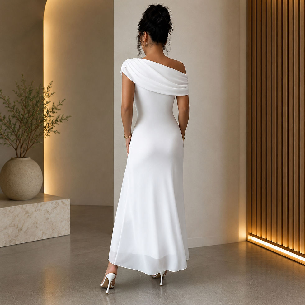 Thumbnail: Moonlit Elegance Maxi Dress