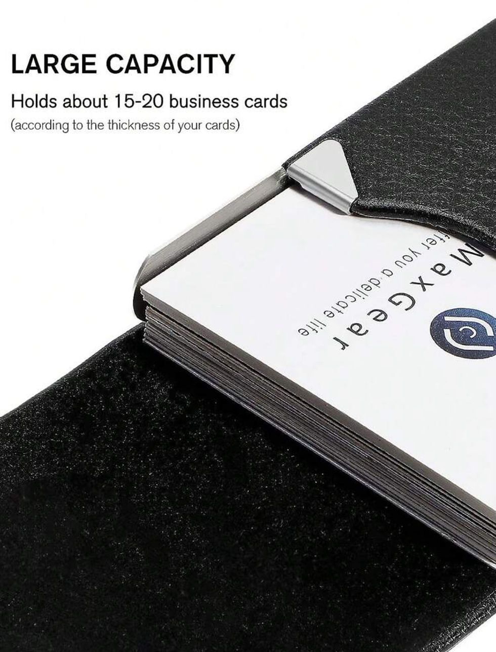 Thumbnail: Business Card Holder with Magnetic Clasp