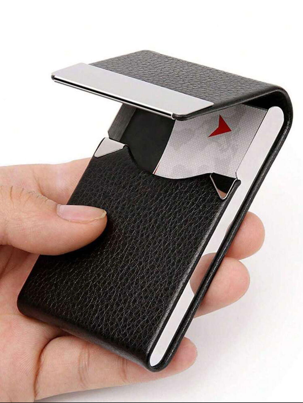 Thumbnail: Business Card Holder with Magnetic Clasp