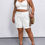 Thumbnail: PLUS Range White High Rise Summer Shorts