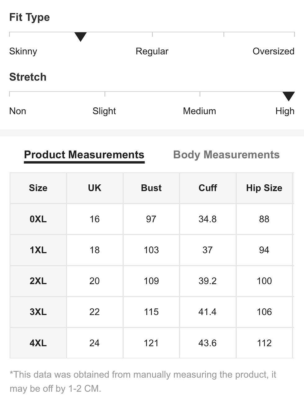 Thumbnail: PLUS Range Black Slim Fit Bodysuit