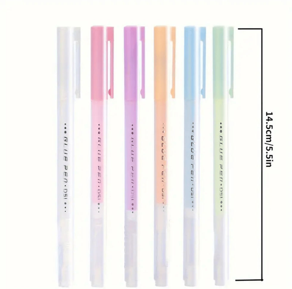 Thumbnail: 6 Colour Creative Milky Pen Set
