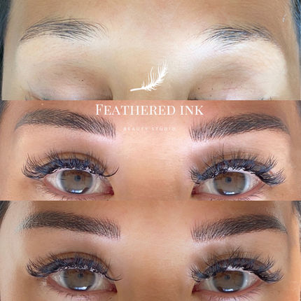 Microblading_cosmetic_tattoo_powder_ombre_eyebrow_vancouver_richmond_coquitlam_langley_surrey_permanent_makeup_feather