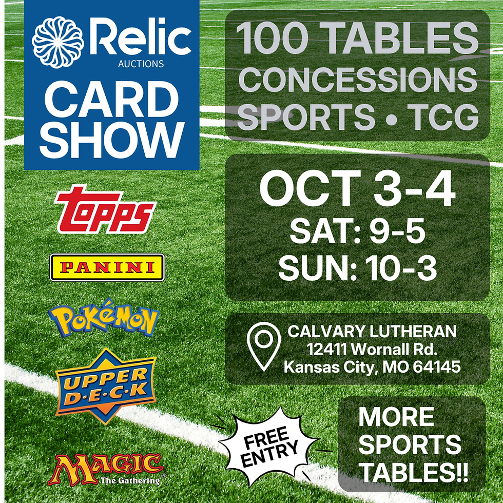 Relic Auctions Fall Card Show