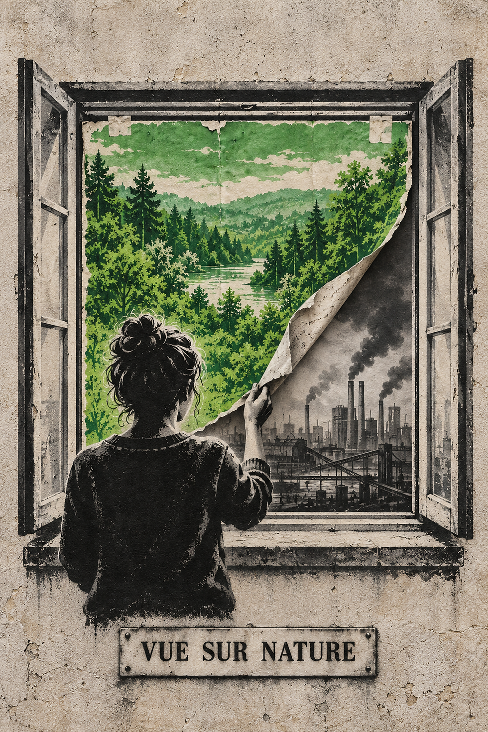 Forêt factice, réalité industrielle