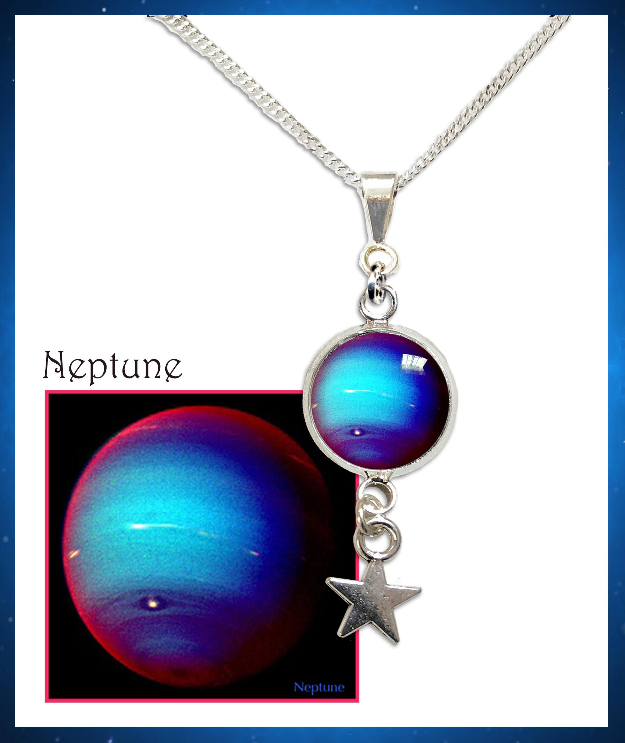 Neptune & Star Pendant