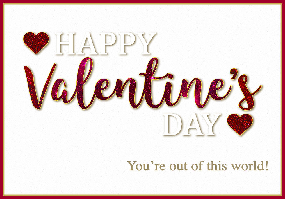 Thumbnail: Personalised Valentines Day Card