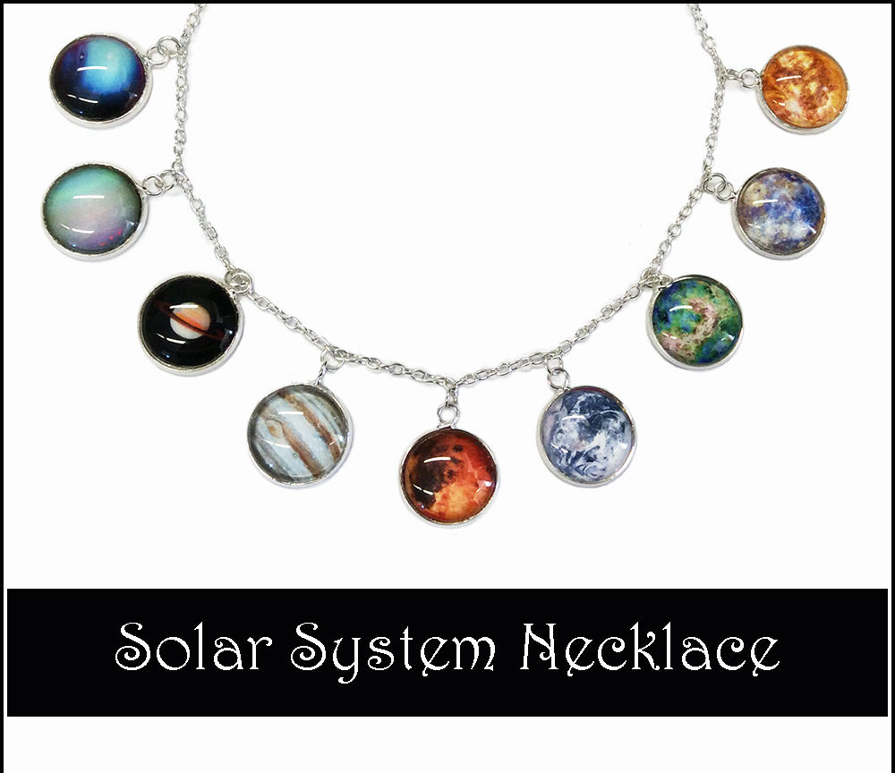 Solar System Necklace