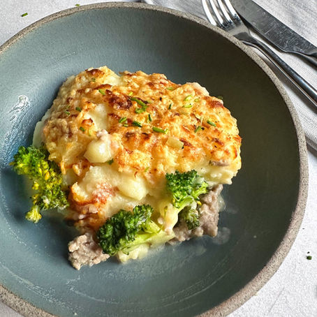 Ovenschotel met broccoli en gehakt