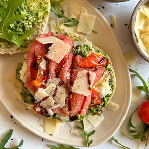 Italiaans broodje carpaccio