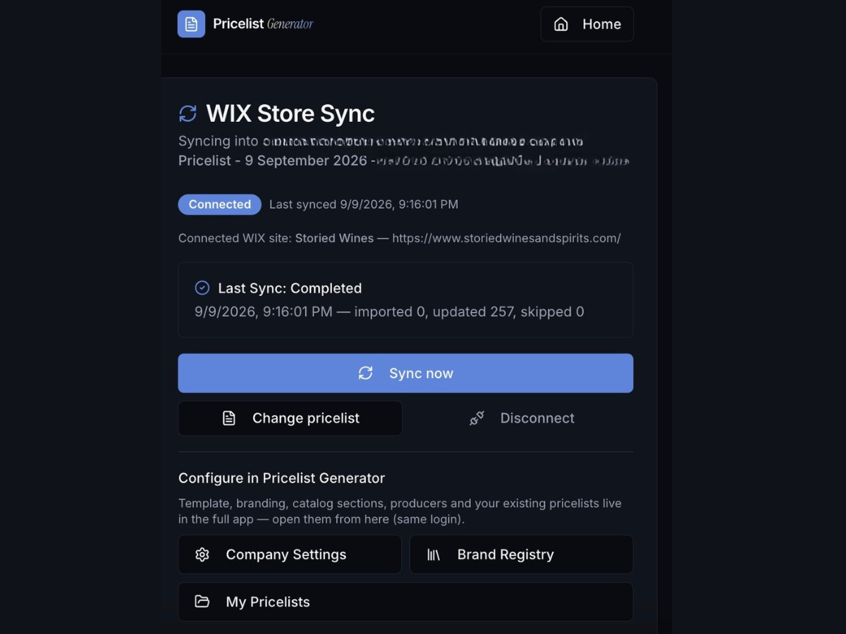 PriceList Generator screenshot 1