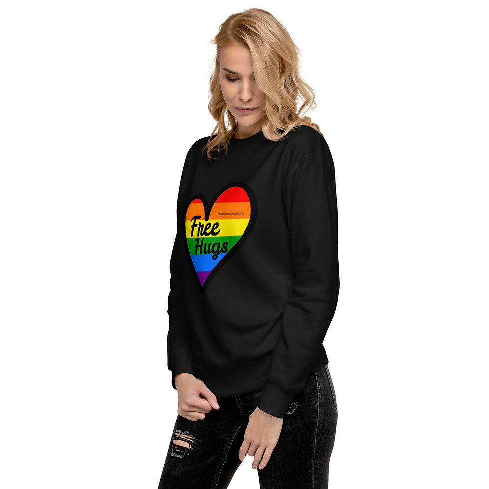 Thumbnail: Free Hugs Unisex Premium Sweatshirt