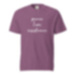 Thumbnail: peace love resistance unisex garment-dyed heavyweight t-shirt