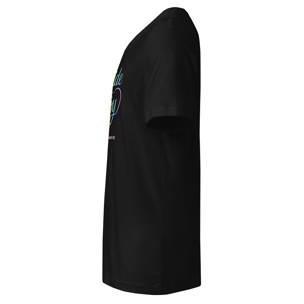 Thumbnail: Pride & Joy Unisex Short Sleeve V-Neck T-Shirt