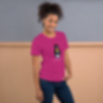 Thumbnail: Mama Bear Hug t-shirt with back message in multiple colors