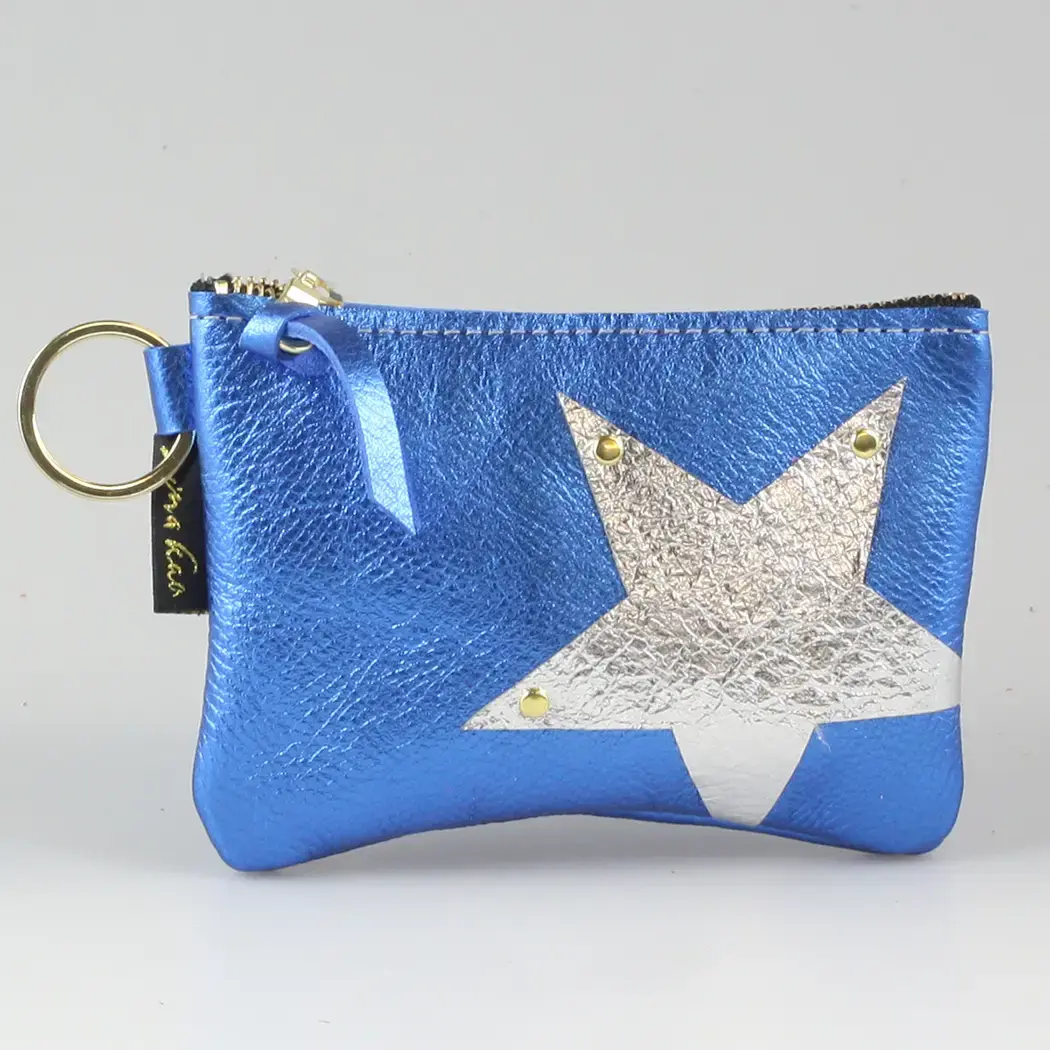 Necessaire California - New metallic Star Royal / Silver