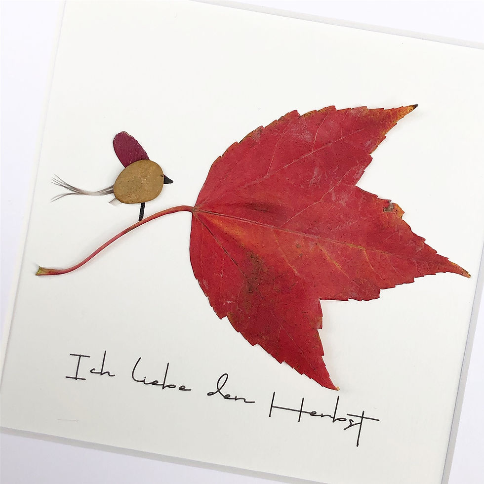 Ich liebe den Herbst