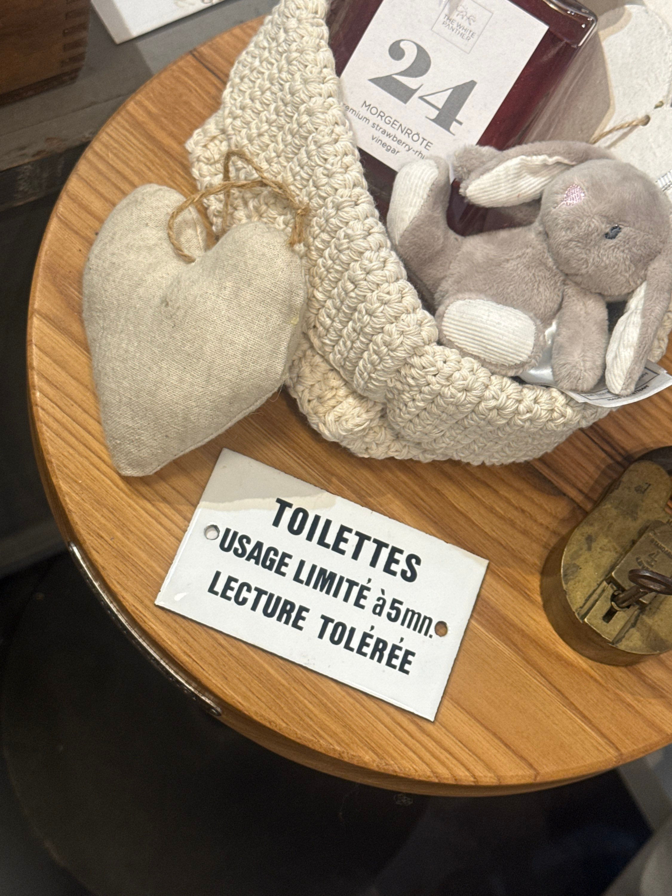 Toilettes, Usage Limité -  Lausanne - Emailleschild