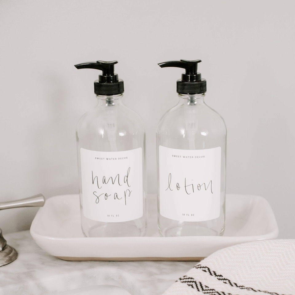 Thumbnail: Seifenspender Dish soap (Glas)