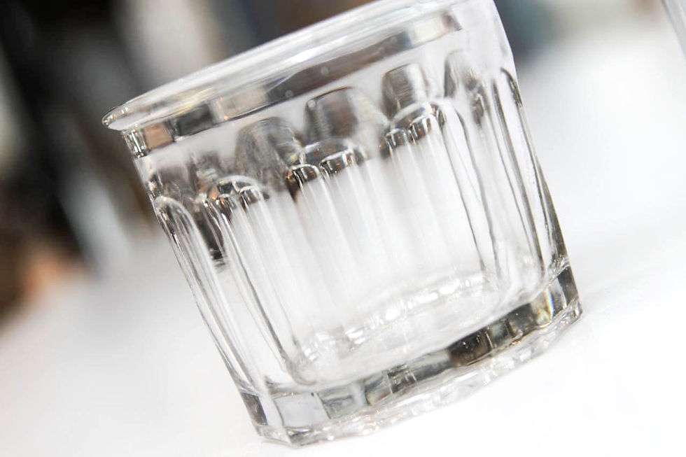 Miniaturbild: Vintage französisches Konfitürenglas gross (mundgeblasen, 1900-1930)