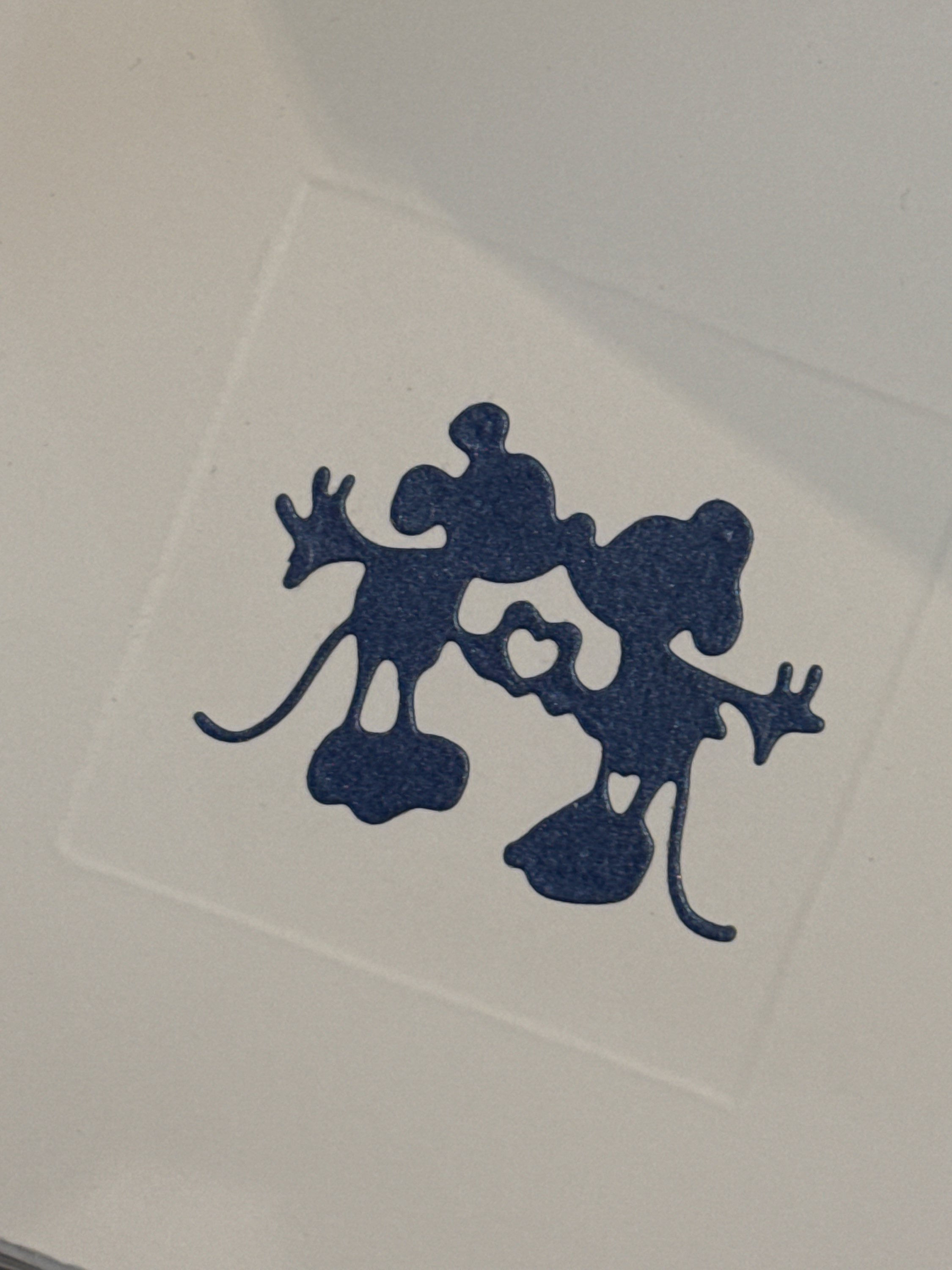 Karte Mickey & Minnie kiss