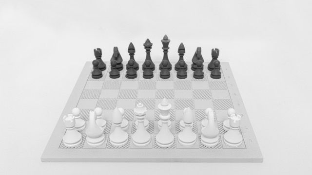 Miniaturbild: Kult: Schachspiel in Beton - Klassisch