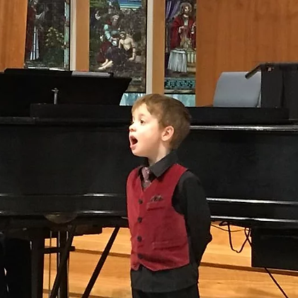 Stratford Kiwanis Music Festival Children's Vocal performance