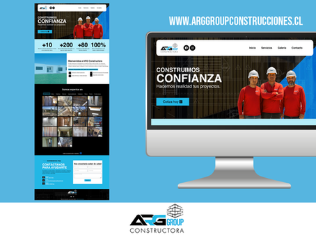 🏗️ ARG Group lanza su nueva web: construida desde cero, pensada para crecer