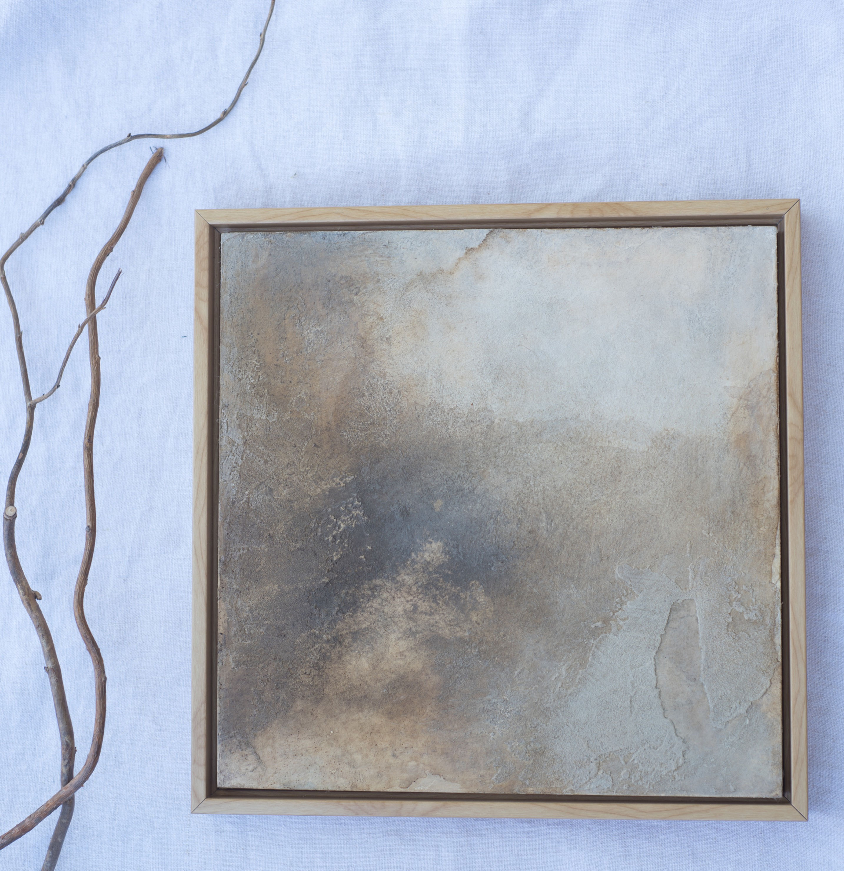 ''Riverbed"   12" x 12"  - SOLD