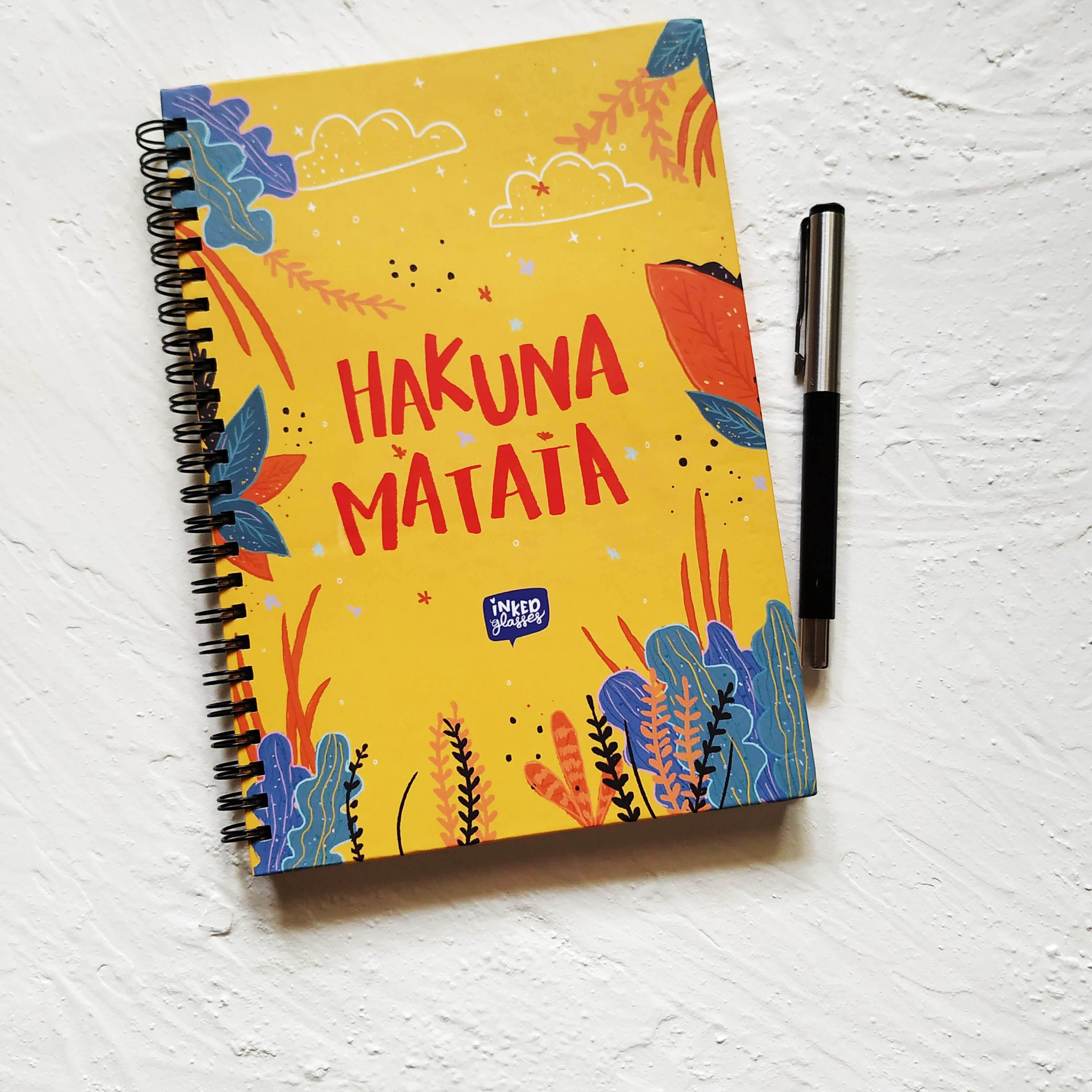 Hakuna Matata Ruled Notebook