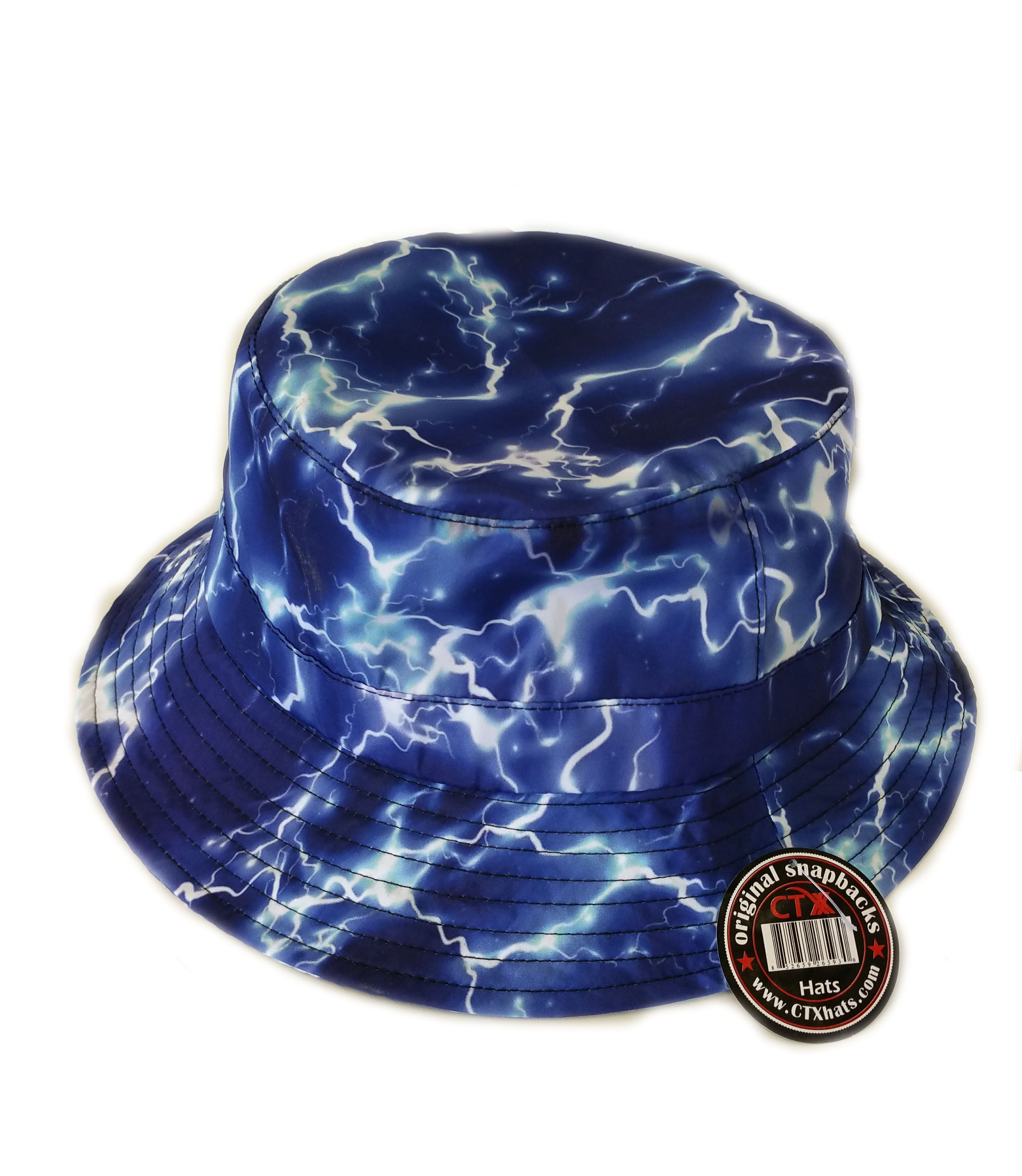 Bucket Hat - Lightning Print