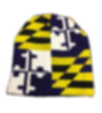 Thumbnail: Beanie Cap - Maryland Flag - Purple