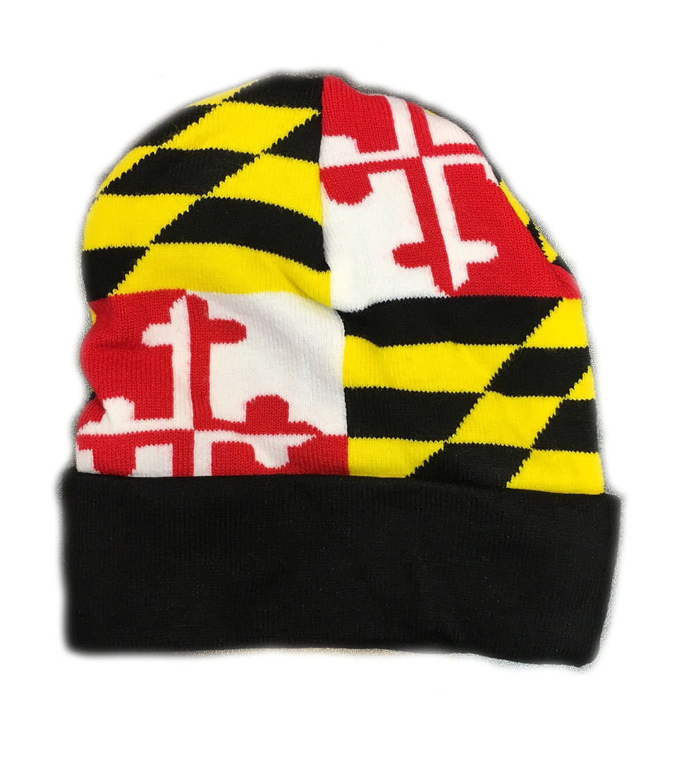 Thumbnail: Beanie Cap - Maryland Flag